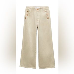 Brand new ZARA wide leg jeans, High rise